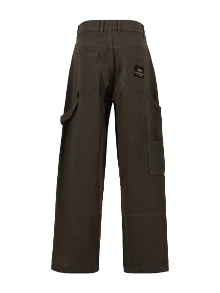 ALPHA INDUSTRIES Kapsáče Carpenter olivová čierna