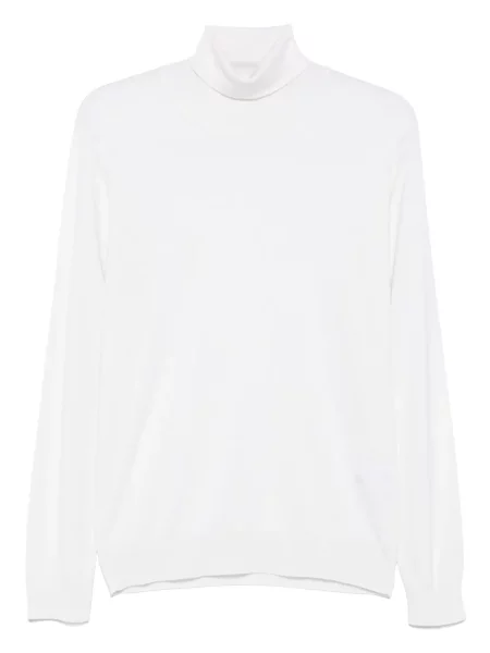 Długi sweter Fedeli biały