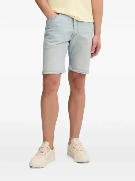 Scurt pantaloni scurți Levi's® cu broderie cu dungi alb
