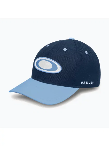 Czapka z daszkiem Oakley Alumini ciemnoniebieska jasnoniebieska niebieska