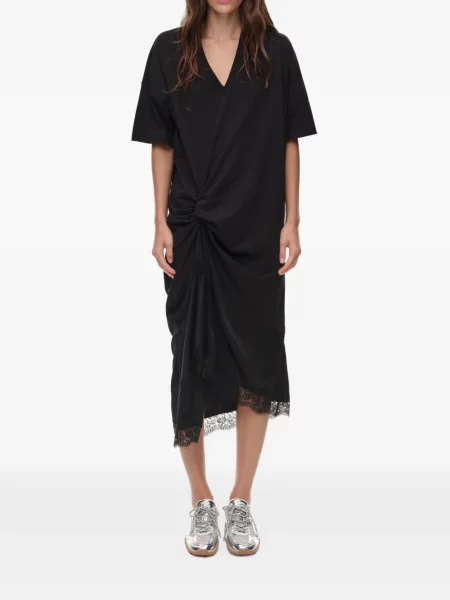Rochie tip cămașă Bimba Y Lola negru
