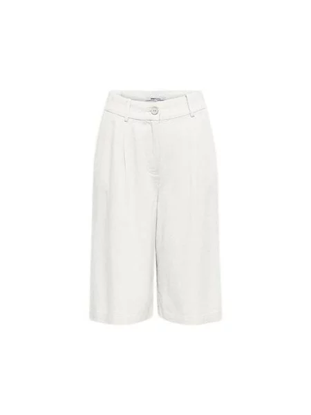 Pantaloni scurți Only de in alb