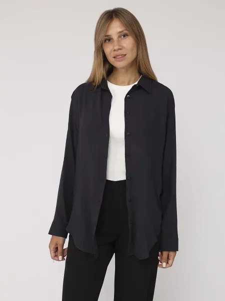 Сорочка YUKI темно-сірий сіра