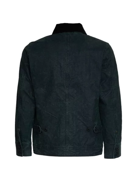 Gulerat geacă Filson de catifea cord verde
