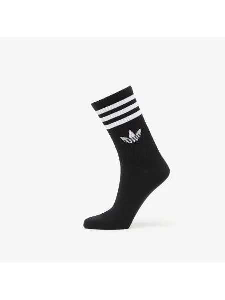 Adidas Skarpety 3 Stripes Crew 6 Pairs czarne