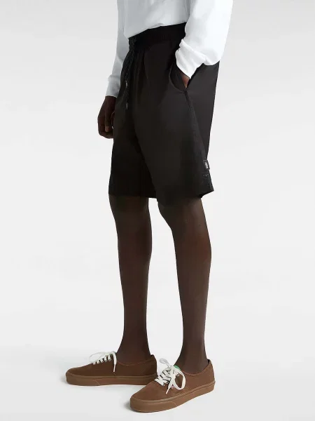 Шорти Vans Primary Solid Elastic Boardshort поліестер/бавовна чорний