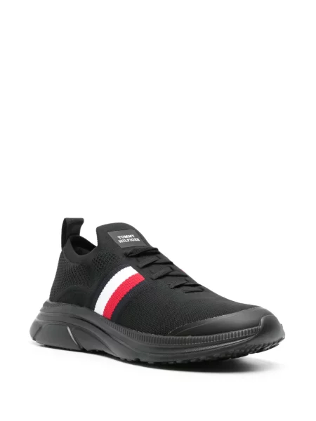 Megztos sportbačiai Tommy Hilfiger juoda