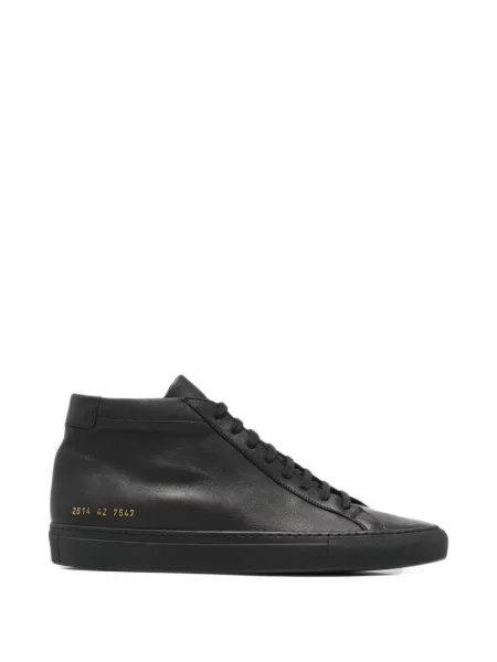 Sneakerși Common Projects din piele negru