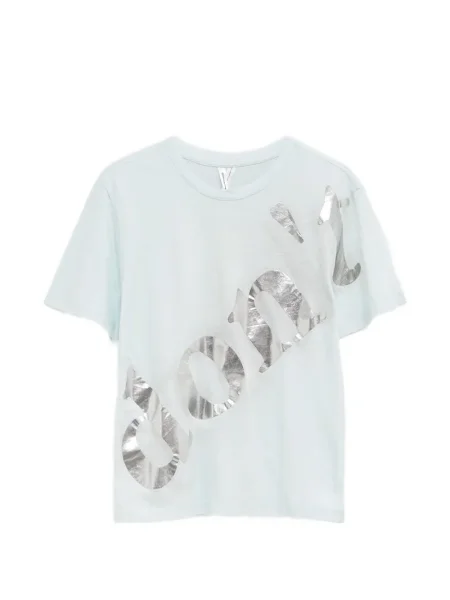 Koszulka Gimaguas z okrągłym dekoltem niebieska