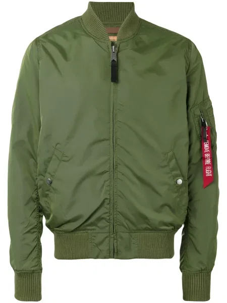 Geacă bomber Alpha Industries verde