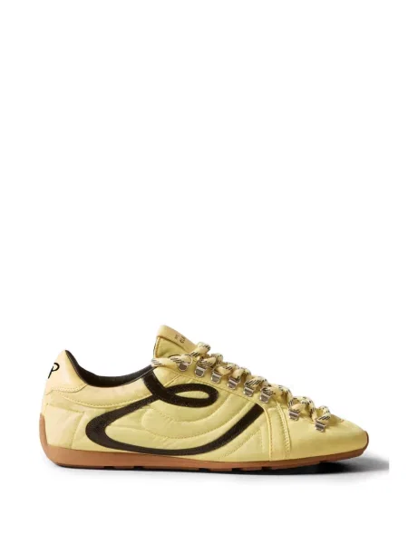 Sneakerși Claudie Pierlot cu aplicații galben