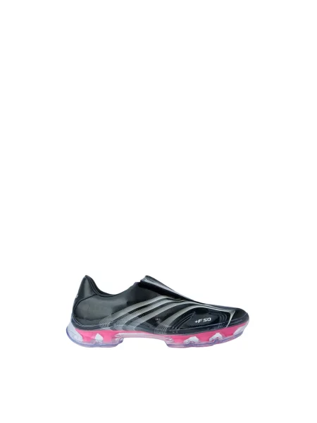 Lniane sneakersy Adidas czarne