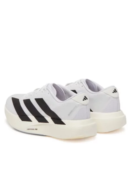 ADIDAS PERFORMANCE Bežecká obuv Adizero Evo SL čierna / šedobiela biela