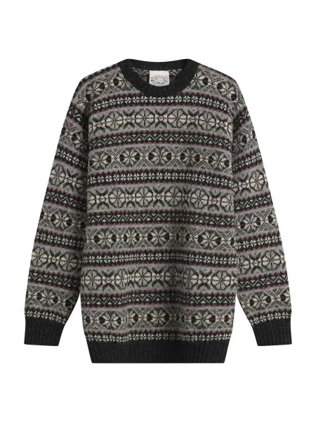Sweter Jamieson's Of Shetland czarny