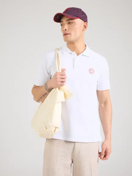 JACK & JONES Tricou JJALLIANCE' alb
