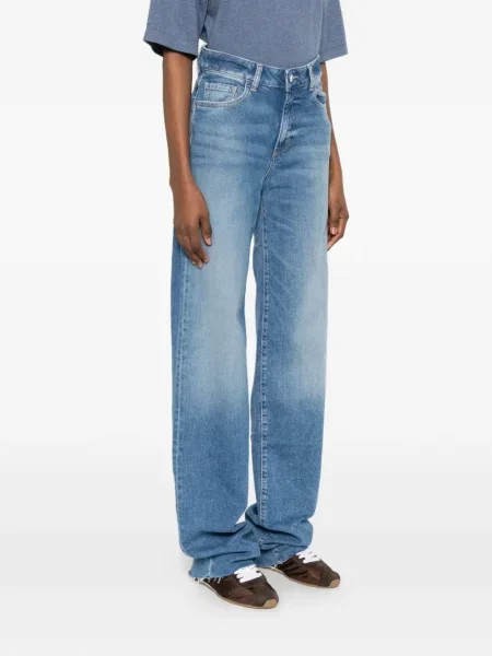 Blugi drepți Icon Denim albastru