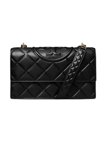 Torebka Tory Burch skórzana czarna
