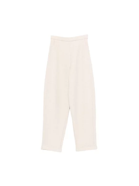 Spodnie Max Mara do biegania beżowe