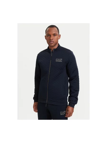 Geacă Emporio Armani Ea7 albastru