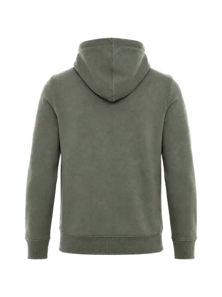 Hanorac cu glugă Tommy Hilfiger cu autograf cu cordon verde