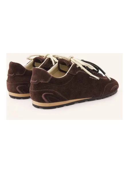 Sneakersy Nubikk zamszowe brązowe