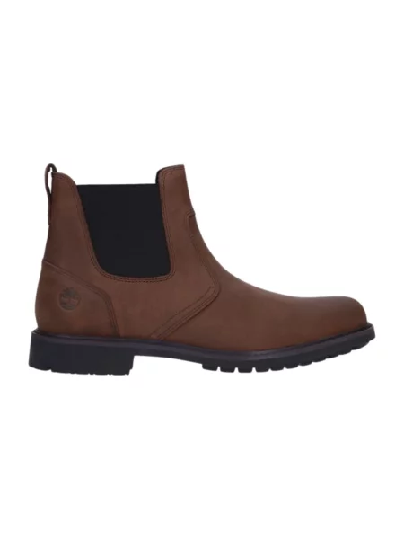 Sztyblety Timberland skórzane brązowe