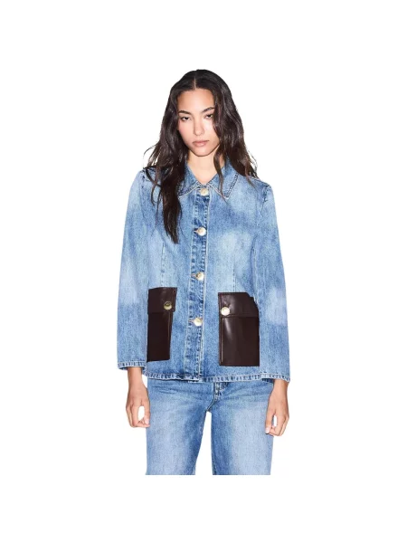 Sacou Armani Exchange albastru