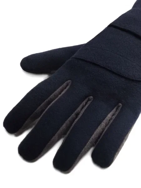 Mănuși Woolrich de lână albastru