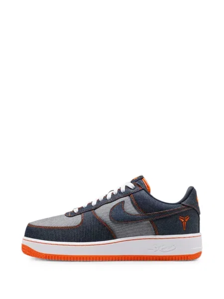 Fotbal sneakerși Nike Air Force 1 nurcă cu model floral alb
