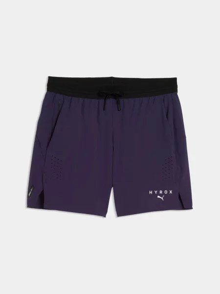Спортивні шорти PUMA M Hyrox Dryelite 5 Short комбінований верх фіолетовий