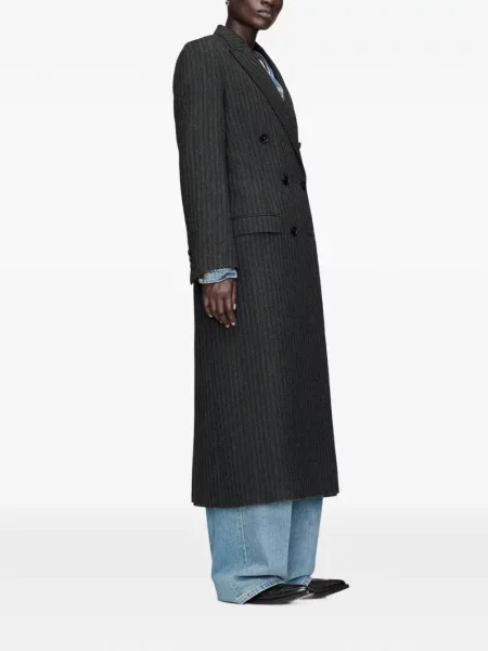 Kabát Maison Margiela čierna