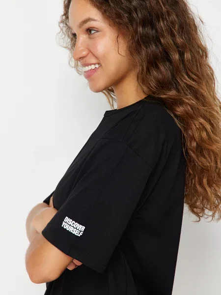 Tricou Trendyol negru