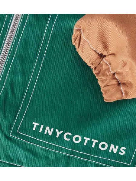 Jakna Tinycottons zelena