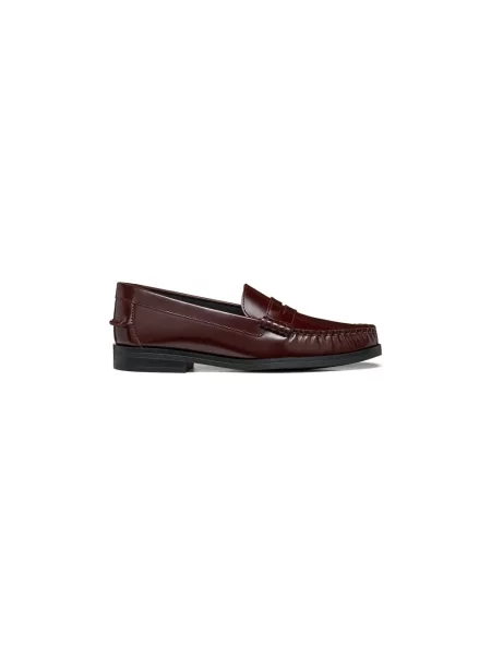 Geox loafersy skórzane D NOEMEN czerwone