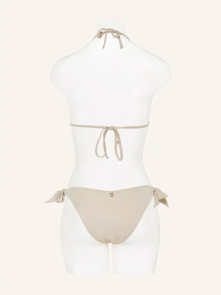Max Mara Beachwear Trojúhelníkové Bikinové Kalhotky Sacha krémová