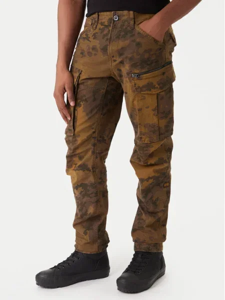 G-Star Raw Pantaloni din Rovic Zip 3D Tapered Fit verde