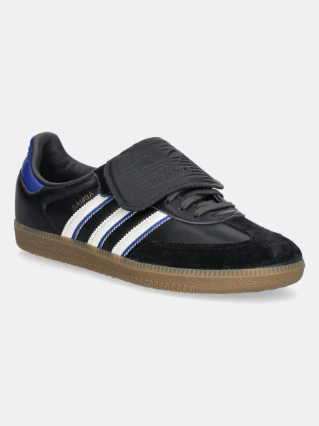 Δερμάτινα αθλητικά παπούτσια adidas Originals Samba LT μαύρο