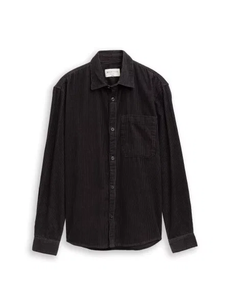 TOM TAILOR DENIM Cămașă închis gri