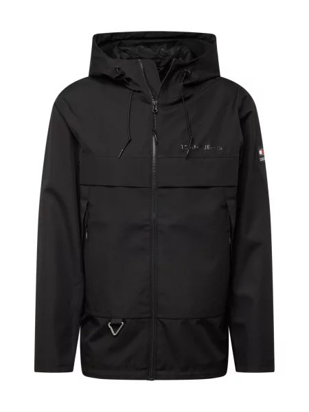 Denim jakna Tommy Jeans črna