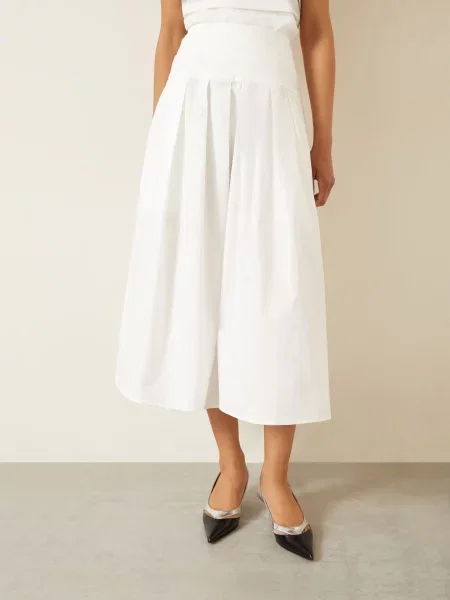 Proenza Schouler Sukně Nessa White Label bílá