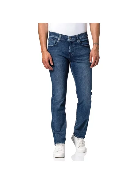 Jeansy 7 For All Mankind niebieskie