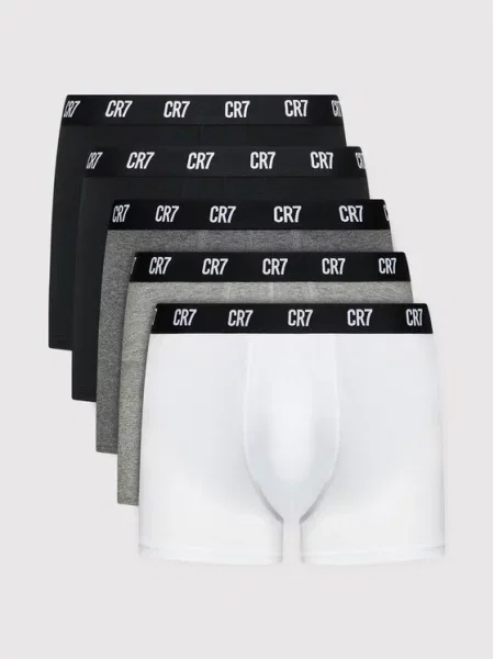 Cristiano Ronaldo Комплект боксерки Basic Trunk сив