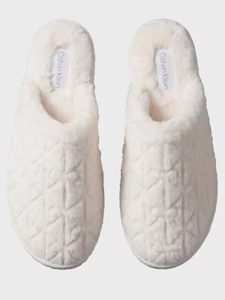 Тапочки Calvin Klein белые