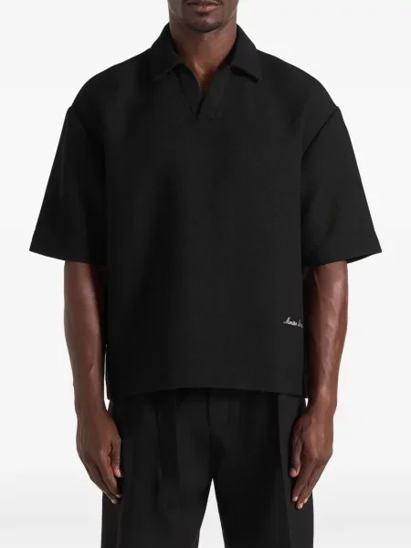 Tricou polo Manière De Voir negru