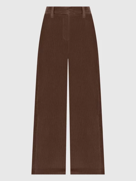 Вельветовые брюки Brunello Cucinelli коричневые