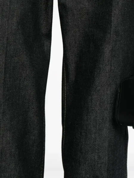 Blugi drepți Lemaire albastru