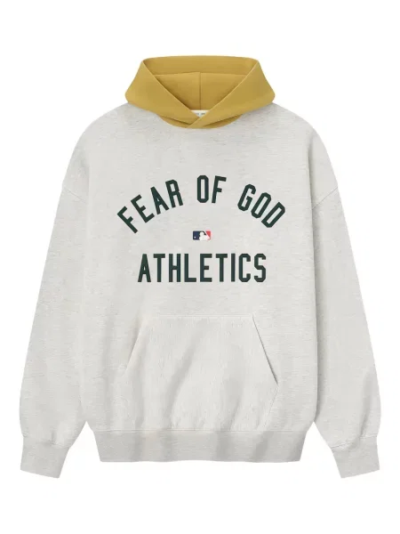 Hanorac cu glugă Fear Of God Essentials gri