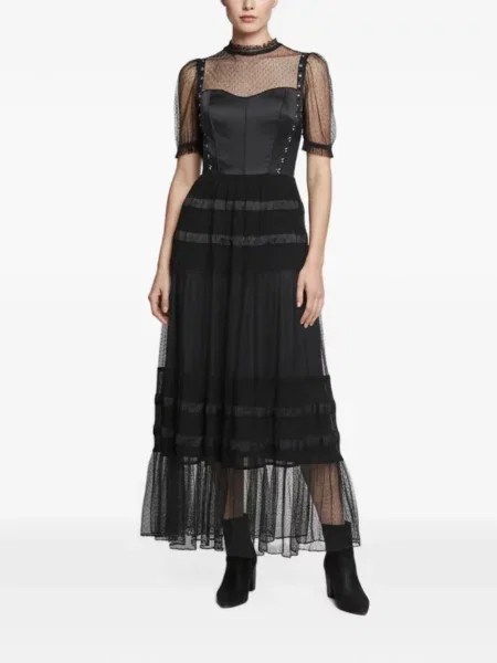 Rochie Allsaints cu buline negru