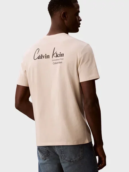 Футболка Calvin Klein Jeans бежева