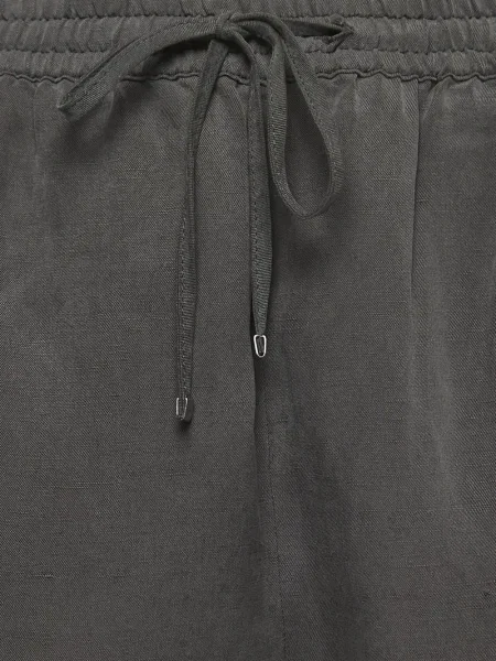Pantaloni Weekend Max Mara de mătase gri